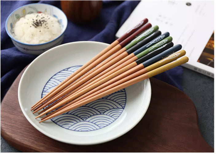 Premium Chestnut Chopsticks  – Household Dining Essential