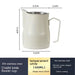 milk frothing pitcher