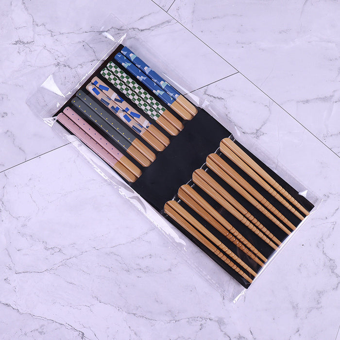 Bamboo & Wooden Chopsticks Set