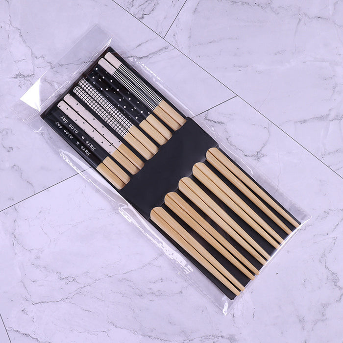 Bamboo & Wooden Chopsticks Set